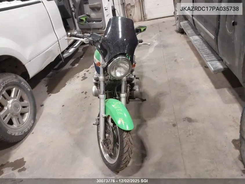 JKAZRDC17PA035738 1993 Kawasaki Zr750