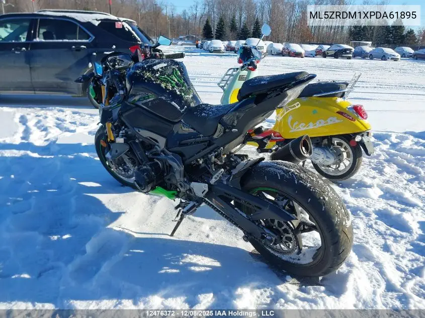 ML5ZRDM1XPDA61895 2023 Kawasaki Zr900 M