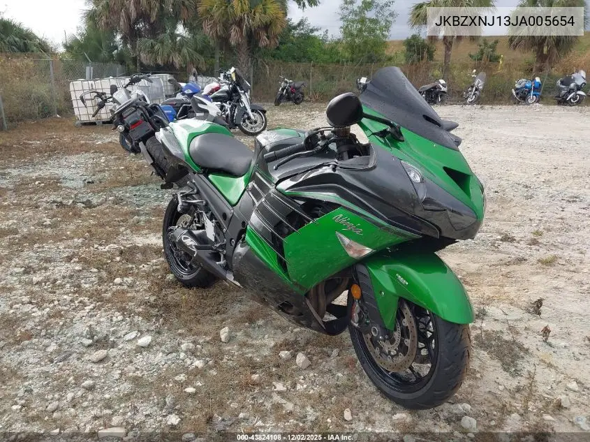 JKBZXNJ13JA005654 2018 Kawasaki Zx1400 J