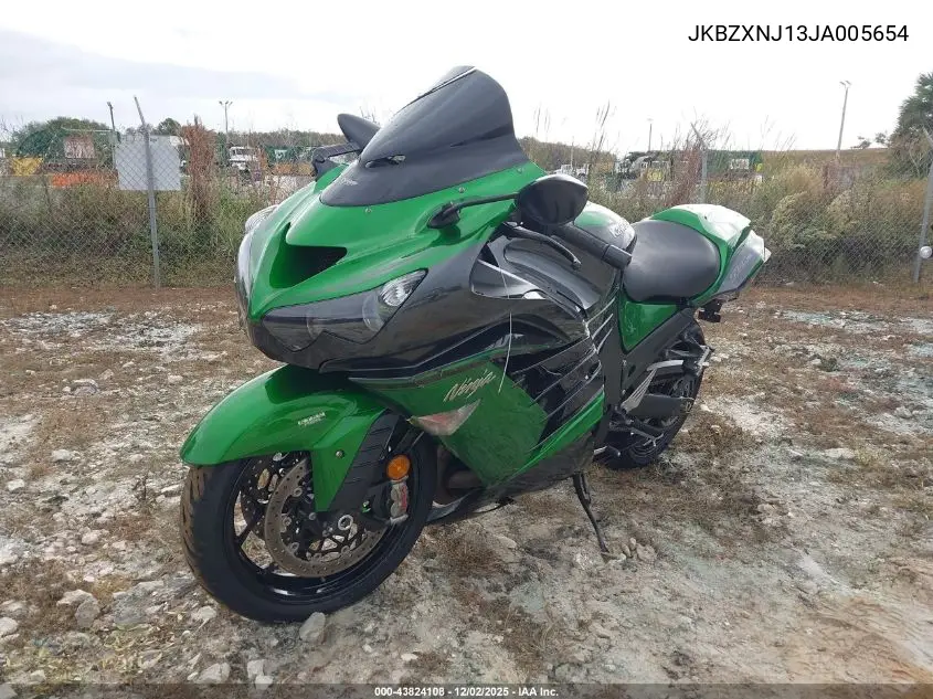JKBZXNJ13JA005654 2018 Kawasaki Zx1400 J