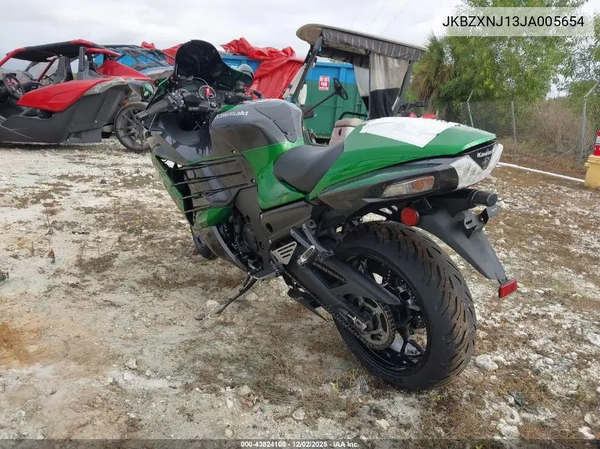 JKBZXNJ13JA005654 2018 Kawasaki Zx1400 J