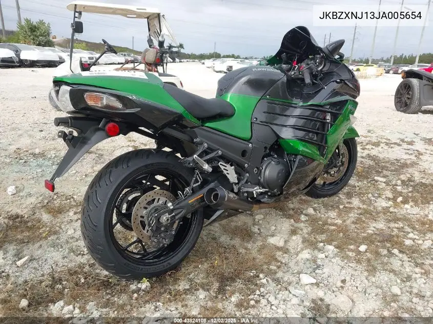 JKBZXNJ13JA005654 2018 Kawasaki Zx1400 J