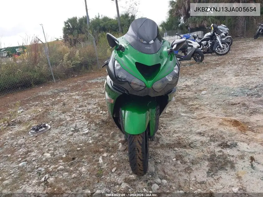 JKBZXNJ13JA005654 2018 Kawasaki Zx1400 J