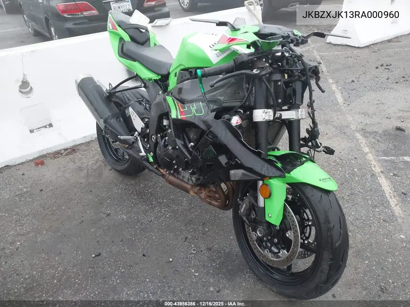 JKBZXJK13RA000960 2024 Kawasaki Zx636 K