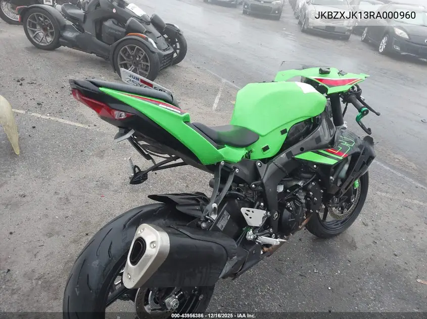 JKBZXJK13RA000960 2024 Kawasaki Zx636 K