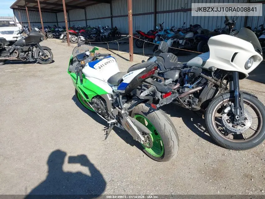 JKBZXJJ10RA008841 2024 Kawasaki Zx636 K