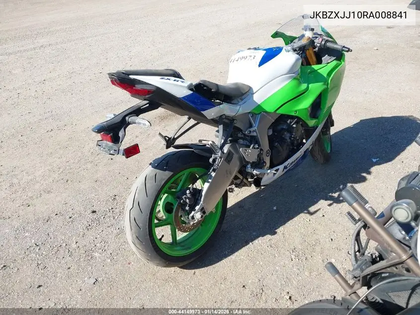 JKBZXJJ10RA008841 2024 Kawasaki Zx636 K