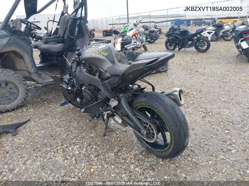 JKBZXVT18SA002005 2025 Kawasaki Zx1002 T