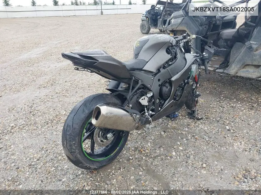 JKBZXVT18SA002005 2025 Kawasaki Zx1002 T