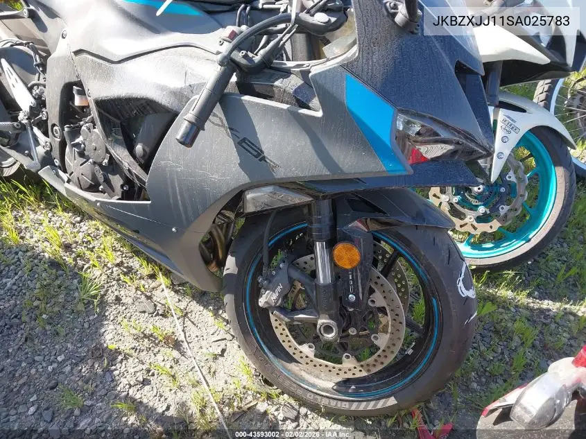 JKBZXJJ11SA025783 2025 Kawasaki Zx636 K