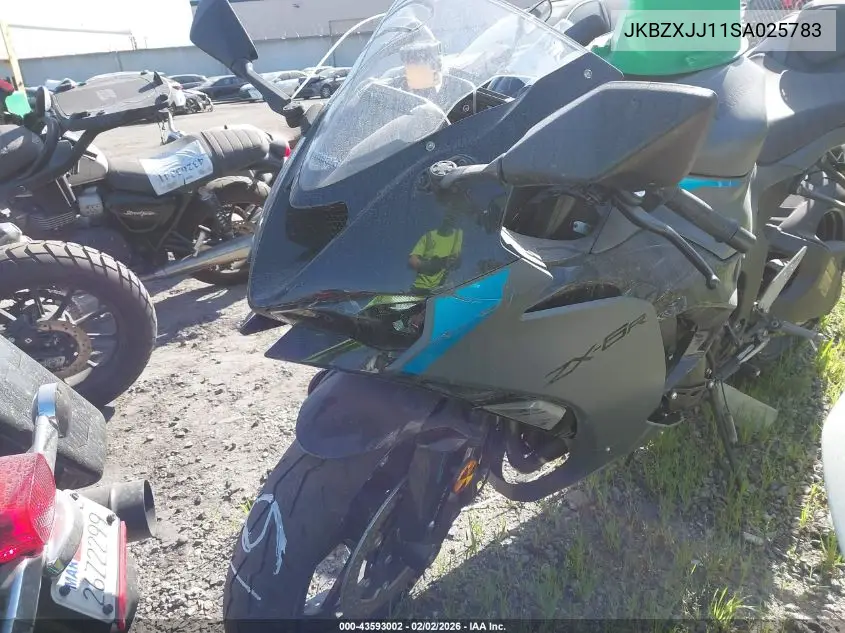 JKBZXJJ11SA025783 2025 Kawasaki Zx636 K