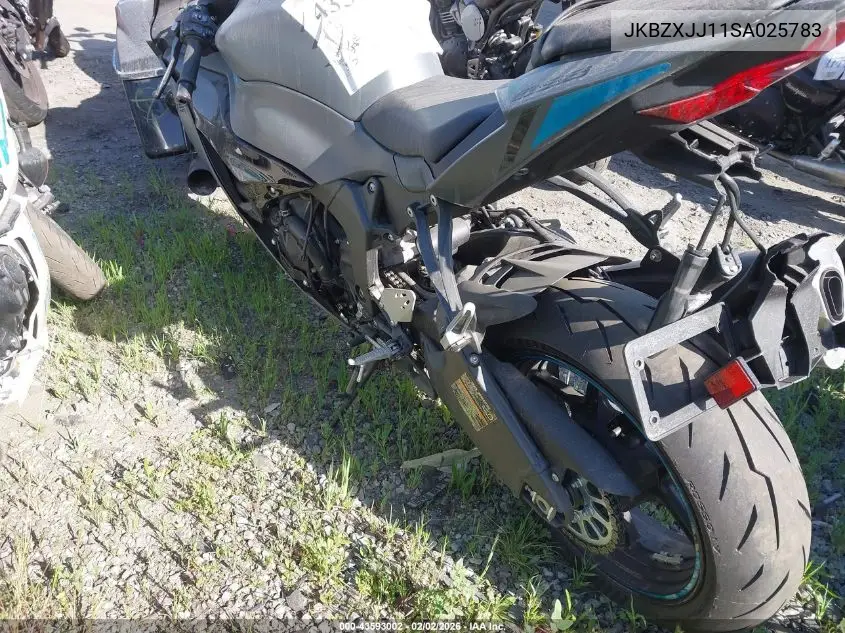 JKBZXJJ11SA025783 2025 Kawasaki Zx636 K