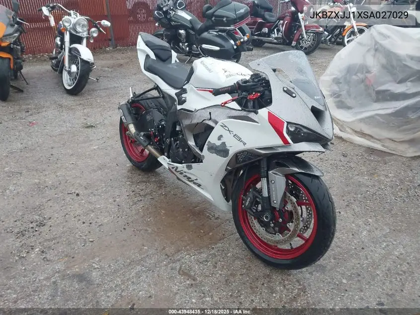JKBZXJJ1XSA027029 2025 Kawasaki Zx636 K