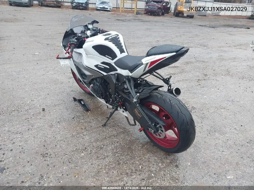 JKBZXJJ1XSA027029 2025 Kawasaki Zx636 K