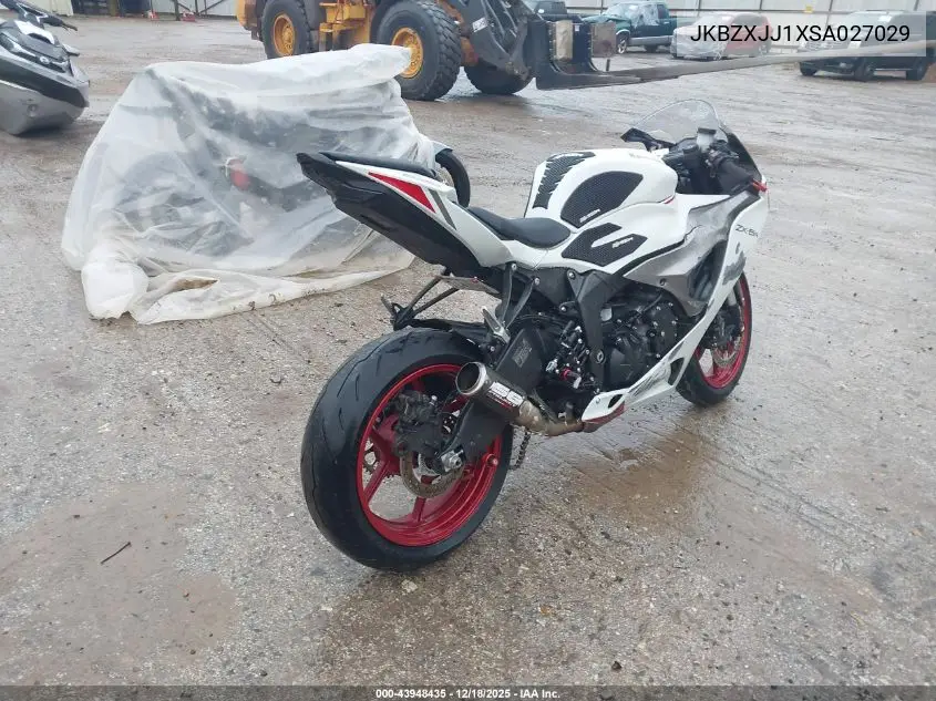 JKBZXJJ1XSA027029 2025 Kawasaki Zx636 K
