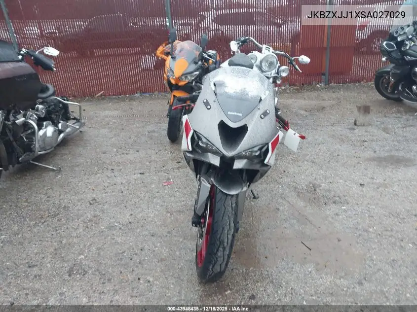 JKBZXJJ1XSA027029 2025 Kawasaki Zx636 K