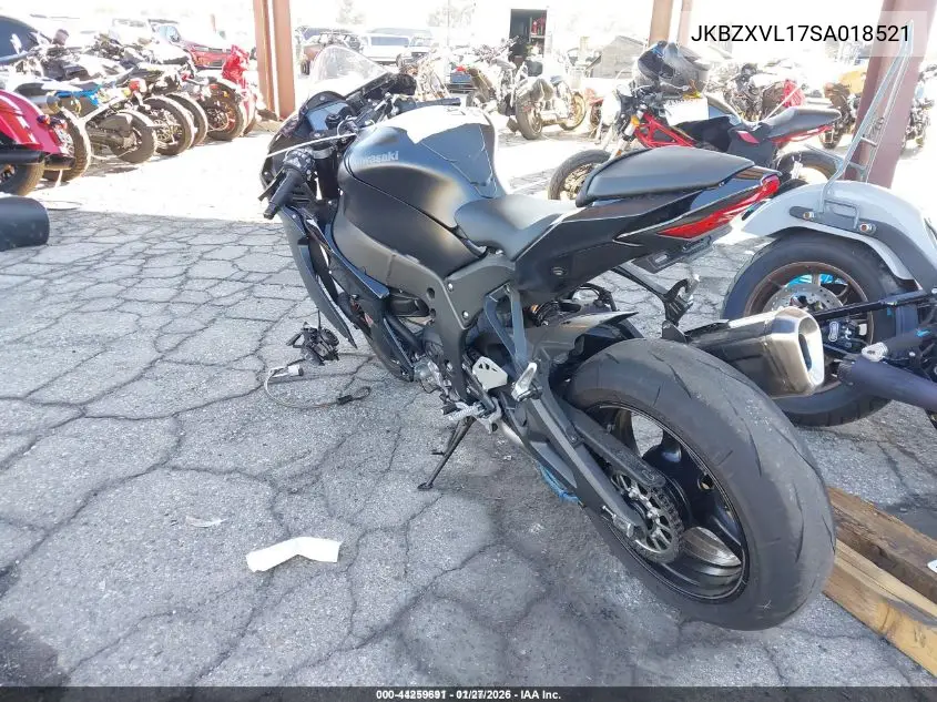 JKBZXVL17SA018521 2025 Kawasaki Zx1002 L