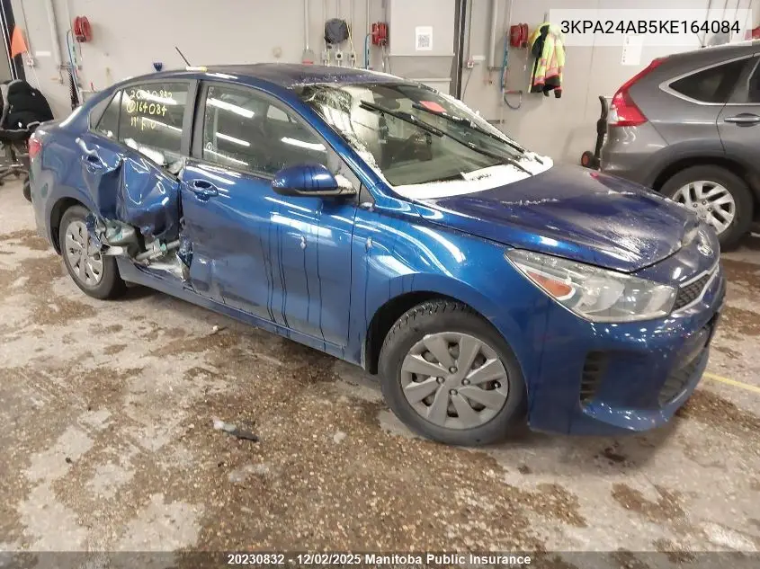 3KPA24AB5KE164084 2019 Kia Rio Lx+
