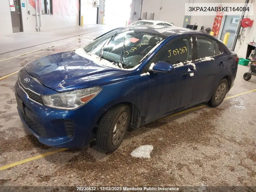 3KPA24AB5KE164084 2019 Kia Rio Lx+