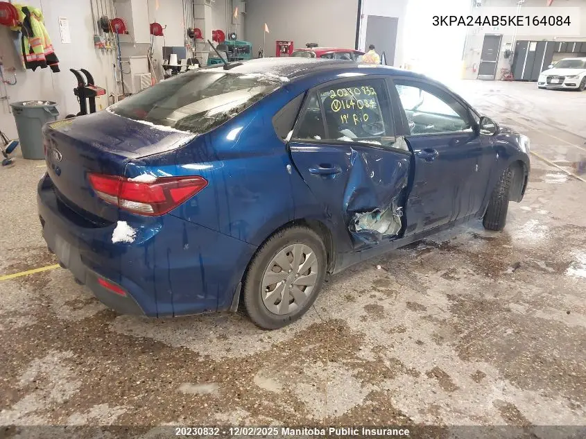 3KPA24AB5KE164084 2019 Kia Rio Lx+