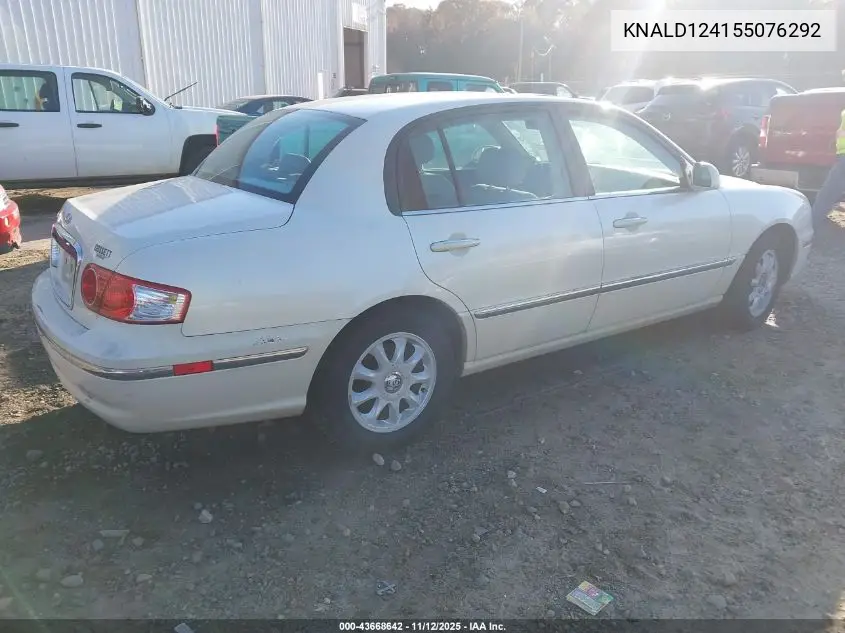 KNALD124155076292 2005 Kia Amanti