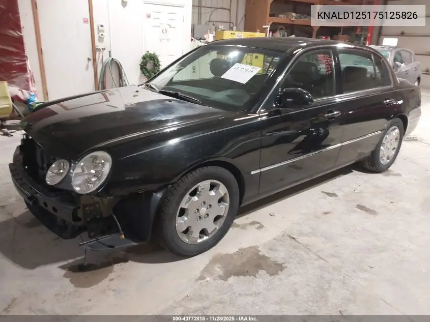 KNALD125175125826 2007 Kia Amanti