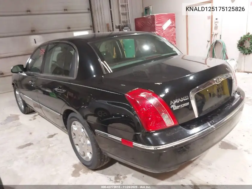KNALD125175125826 2007 Kia Amanti
