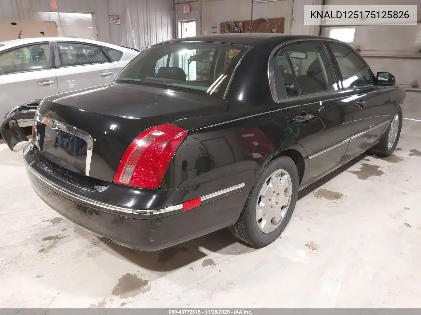 KNALD125175125826 2007 Kia Amanti