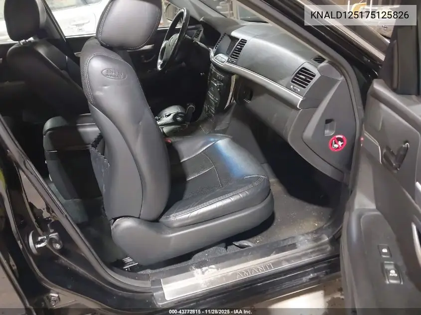 KNALD125175125826 2007 Kia Amanti