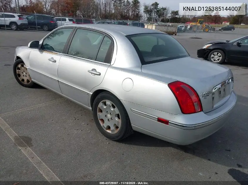 KNALD125385144007 2008 Kia Amanti