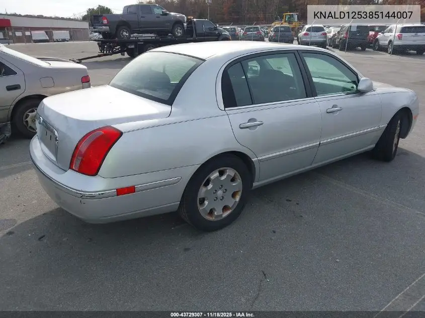 KNALD125385144007 2008 Kia Amanti