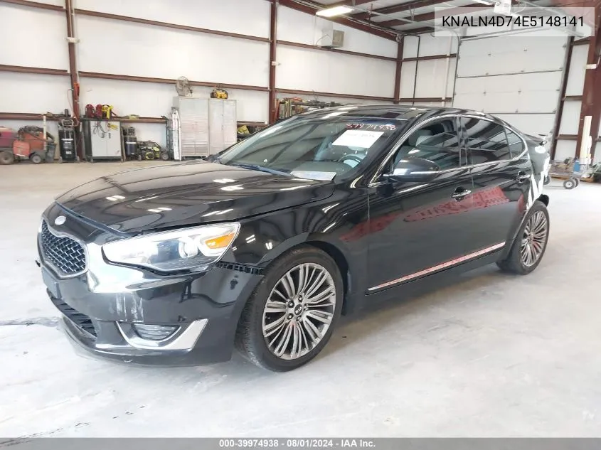 KNALN4D74E5148141 2014 Kia Cadenza Limited