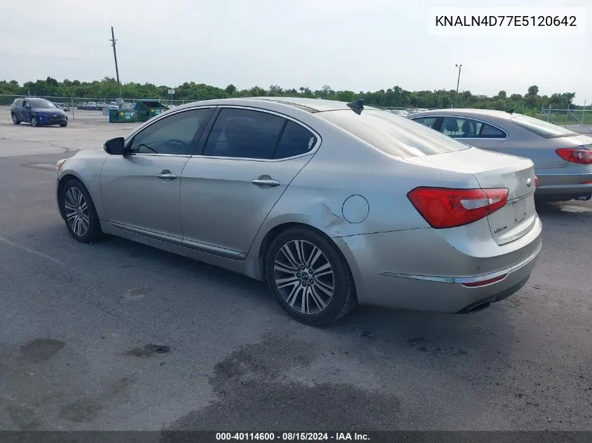 KNALN4D77E5120642 2014 Kia Cadenza Premium