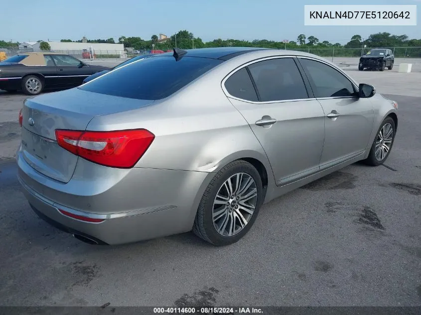 KNALN4D77E5120642 2014 Kia Cadenza Premium