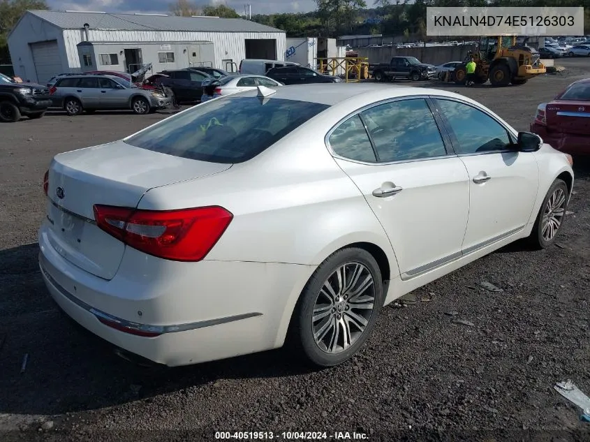 KNALN4D74E5126303 2014 Kia Cadenza Premium