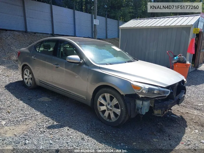 KNALN4D71F5177260 2015 Kia Cadenza Premium