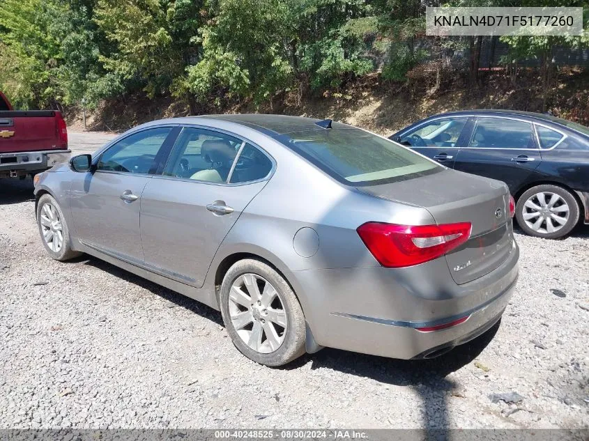 KNALN4D71F5177260 2015 Kia Cadenza Premium