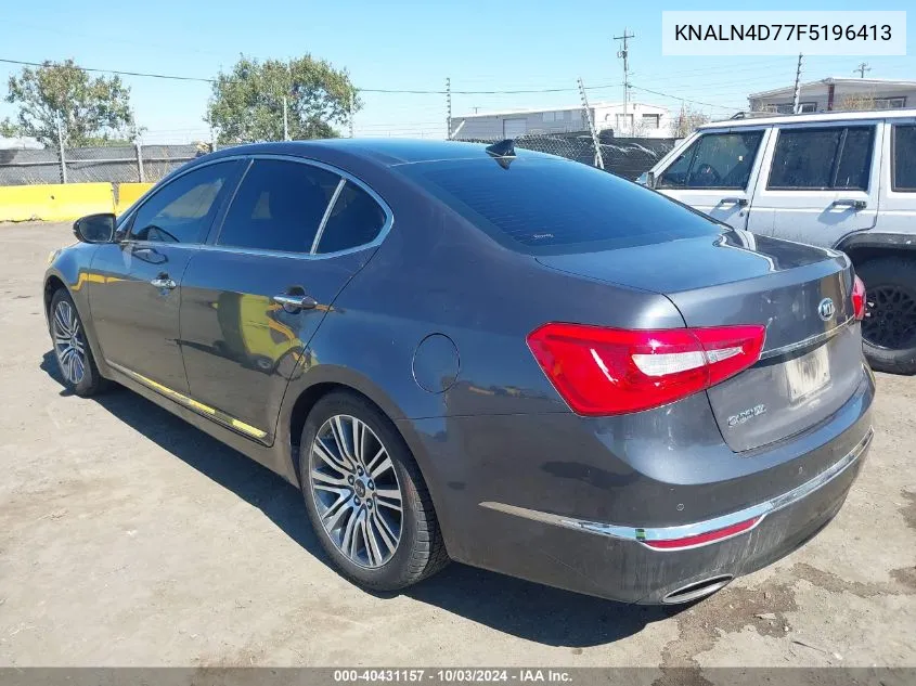 KNALN4D77F5196413 2015 Kia Cadenza Premium