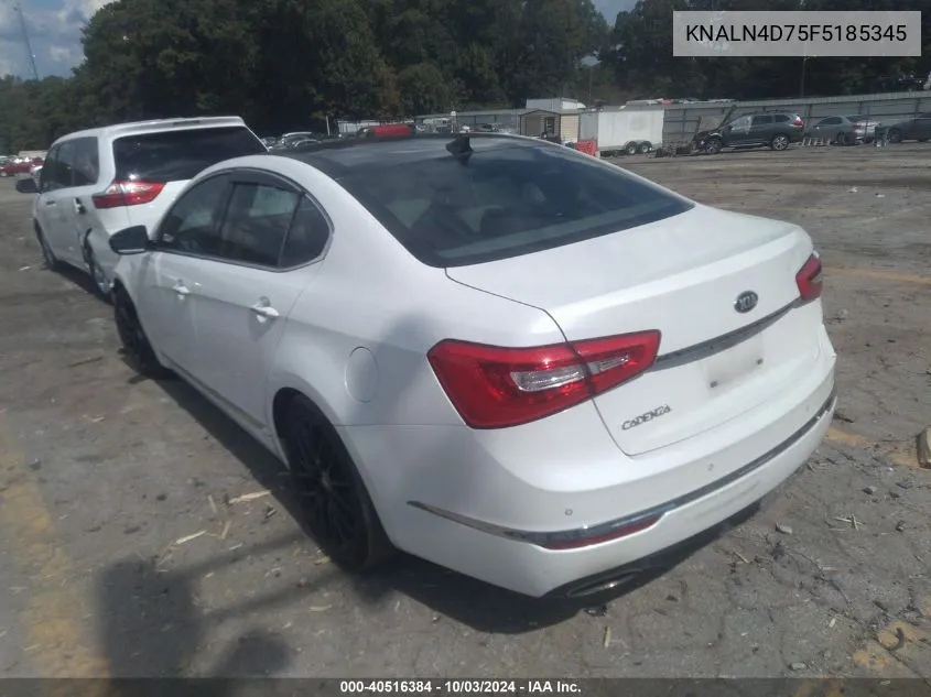 KNALN4D75F5185345 2015 Kia Cadenza Premium