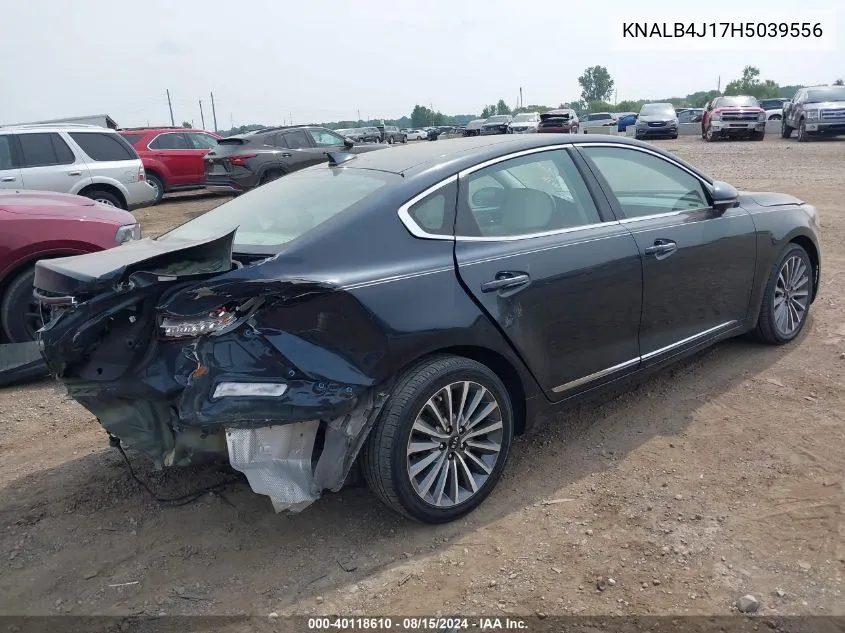 KNALB4J17H5039556 2017 Kia Cadenza Premium