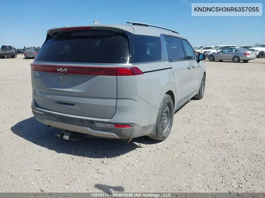 2024 Kia Carnival Ex VIN: KNDNC5H36R6357055 Lot: 12610111