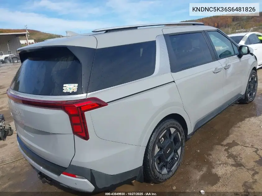 KNDNC5K36S6481826 2025 Kia Carnival Mpv Ex