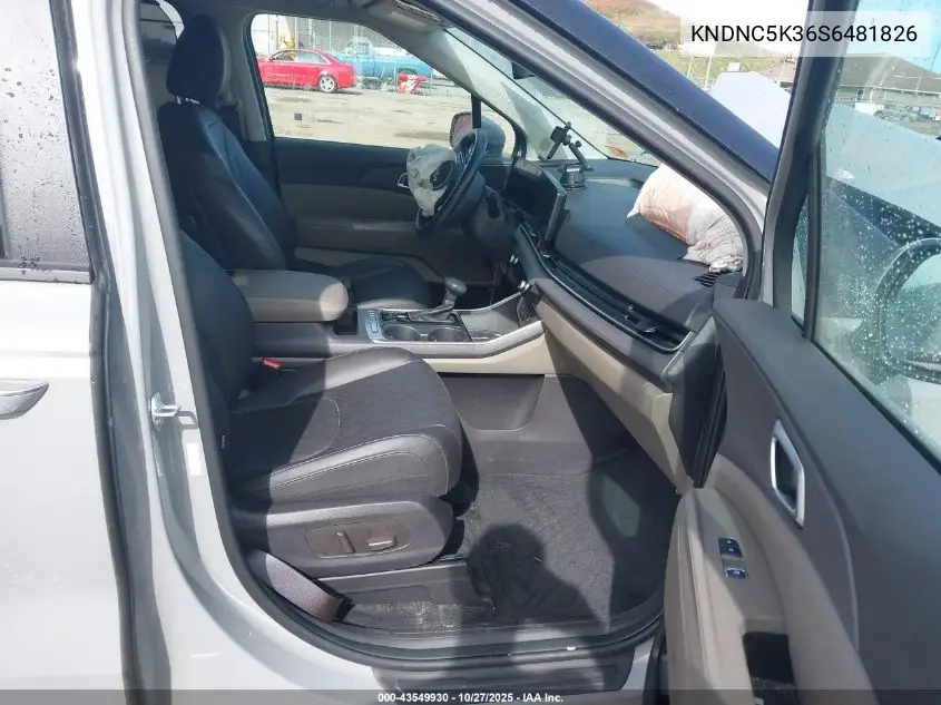 KNDNC5K36S6481826 2025 Kia Carnival Mpv Ex