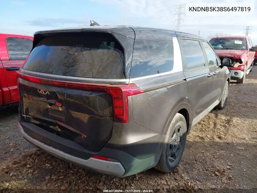 KNDNB5K38S6497819 2025 Kia Carnival Mpv Lxs