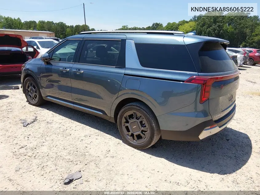 2025 Kia Carnival Mpv Hybrid Sx VIN: KNDNE5KA8S6065222 Lot: 45320753