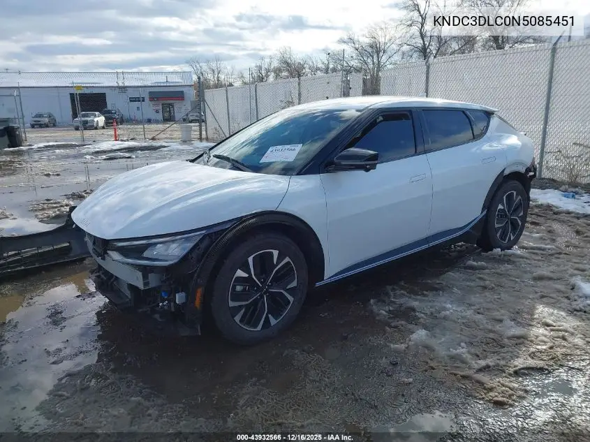 KNDC3DLC0N5085451 2022 Kia Ev6 Wind