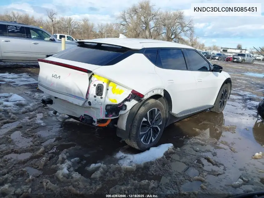 KNDC3DLC0N5085451 2022 Kia Ev6 Wind