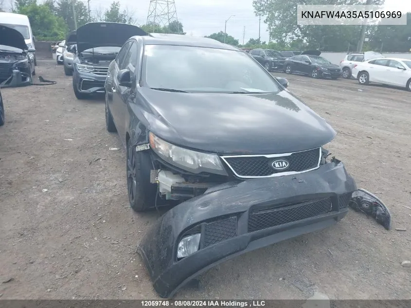 2010 Kia Forte VIN: KNAFW4A35A5106969 Lot: 12059748