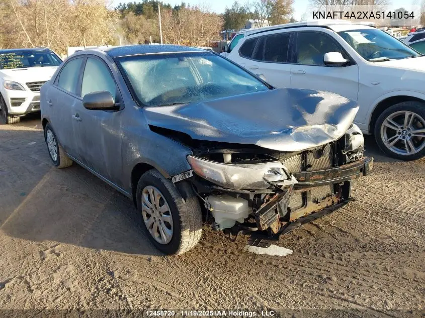 KNAFT4A2XA5141054 2010 Kia Forte Lx
