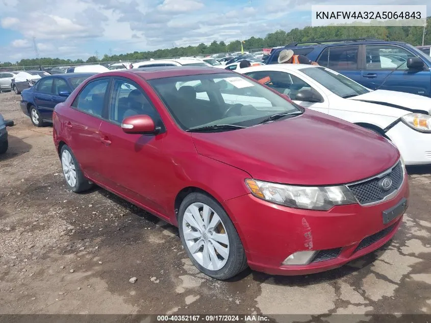 KNAFW4A32A5064843 2010 Kia Forte Sx